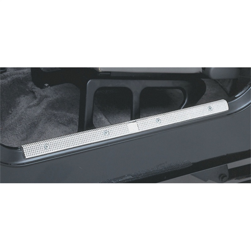 Jeep Wrangler Door Entry Guards - Front - Rugged Ridge - Aluminum - `97-`06